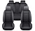 Комплект накидок на сиденье SENATOR CROSS FULL SC060021 черный экокожа 3 шт
